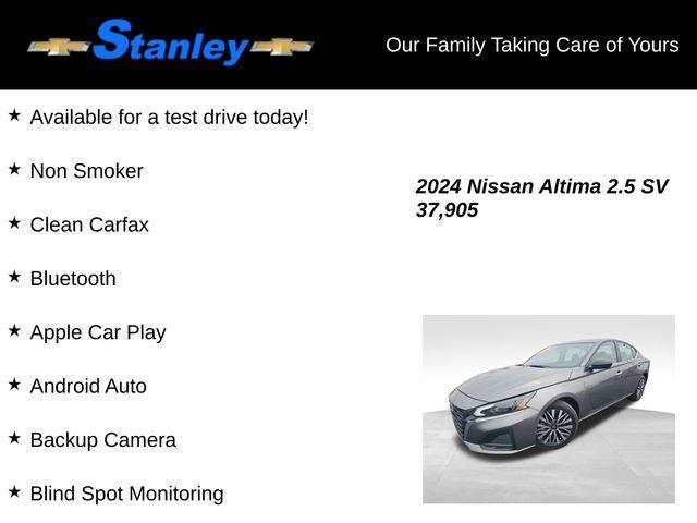 used 2024 Nissan Altima car, priced at $19,963