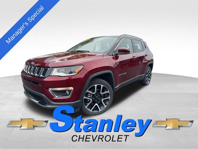 used 2021 Jeep Compass car, priced at $25,536