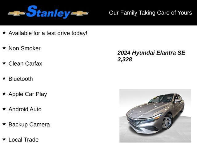 used 2024 Hyundai Elantra car, priced at $21,940