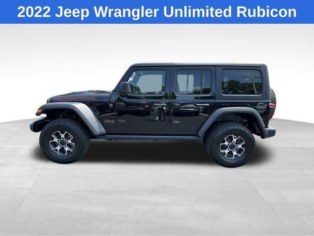 used 2022 Jeep Wrangler Unlimited car, priced at $42,955