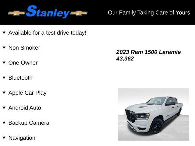 used 2023 Ram 1500 car, priced at $44,396