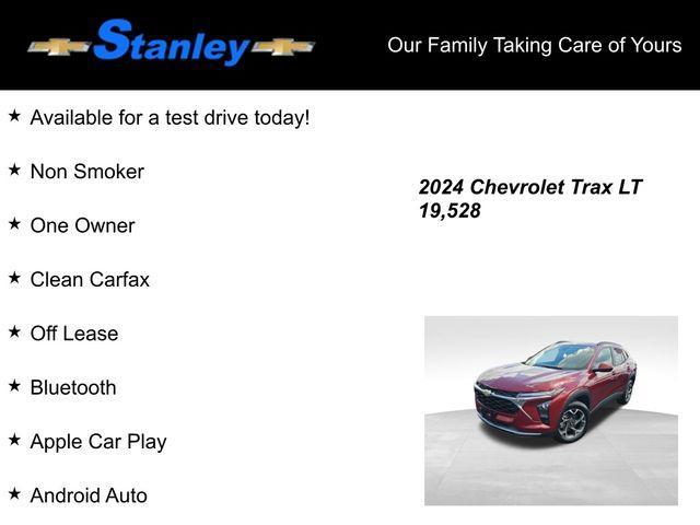 used 2024 Chevrolet Trax car, priced at $25,502