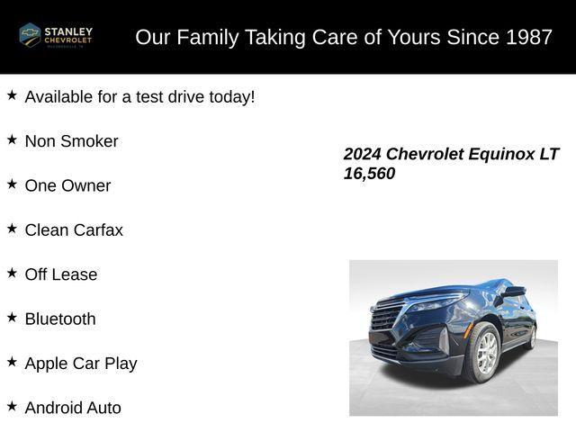 used 2024 Chevrolet Equinox car, priced at $25,487