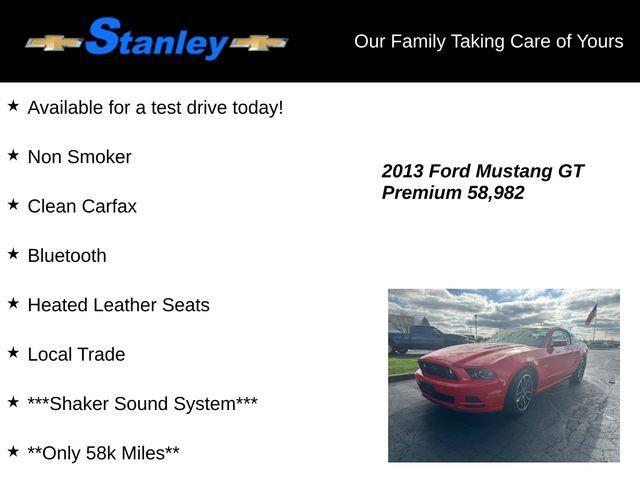 used 2013 Ford Mustang car, priced at $21,812