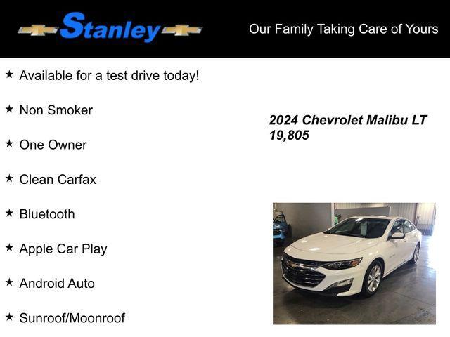 used 2024 Chevrolet Malibu car, priced at $22,377