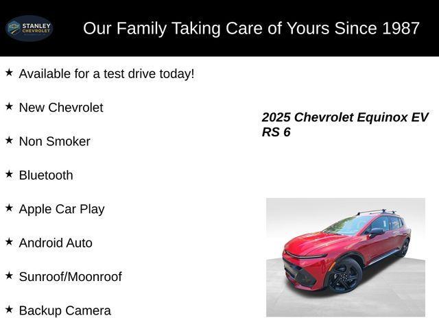 new 2025 Chevrolet Equinox EV car, priced at $41,848