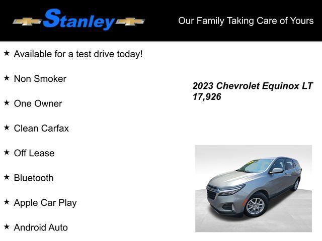 used 2023 Chevrolet Equinox car, priced at $24,699