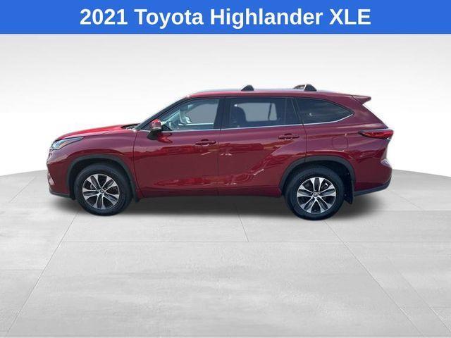 used 2021 Toyota Highlander car, priced at $36,550