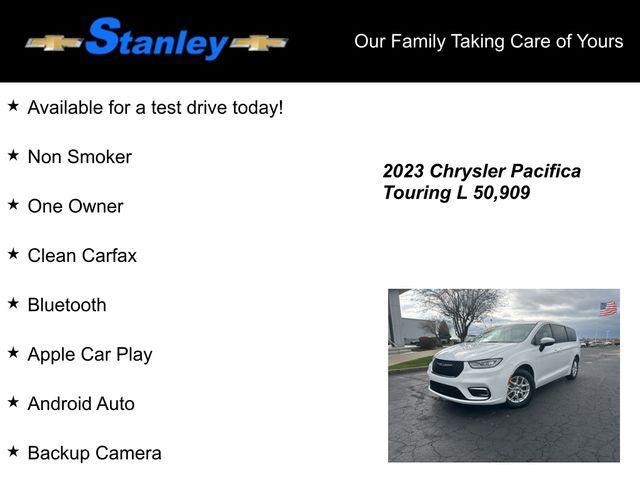 used 2023 Chrysler Pacifica car, priced at $26,865