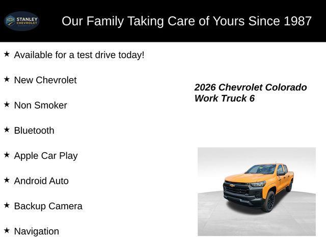 new 2026 Chevrolet Colorado car