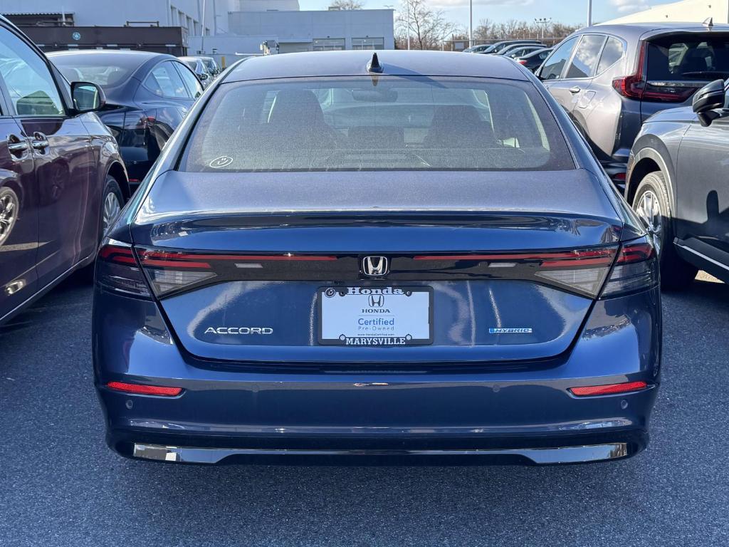 used 2024 Honda Accord Hybrid car, priced at $30,995