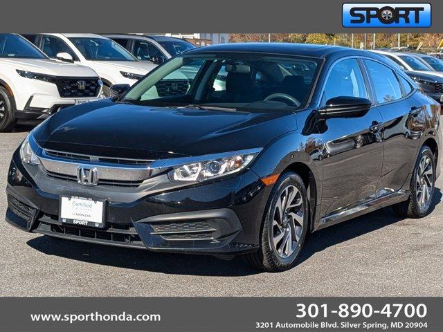 used 2017 Honda Civic car, priced at $17,450