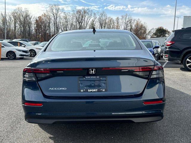 new 2025 Honda Accord car, priced at $31,755