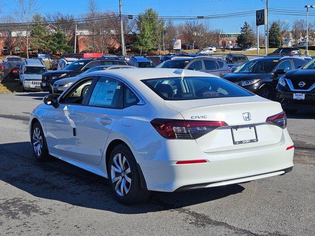 new 2025 Honda Civic car, priced at $25,800