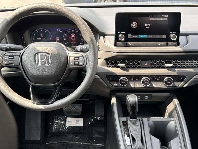 new 2025 Honda Accord car, priced at $31,710