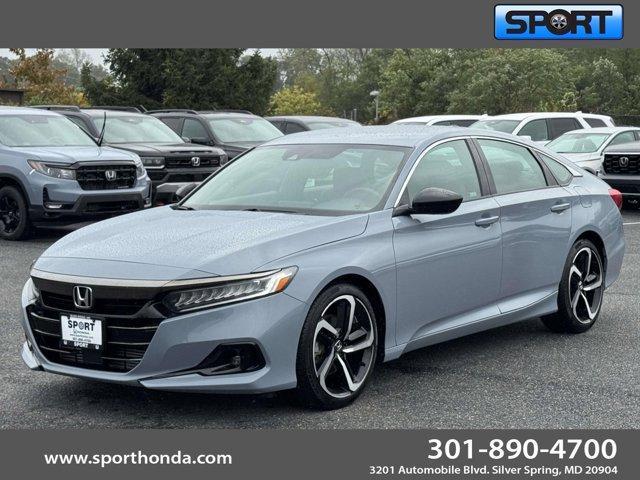 used 2022 Honda Accord car, priced at $27,250