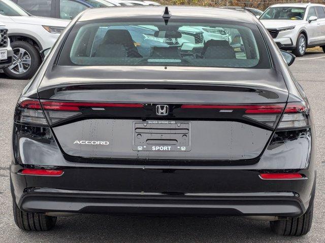 new 2025 Honda Accord car, priced at $29,390