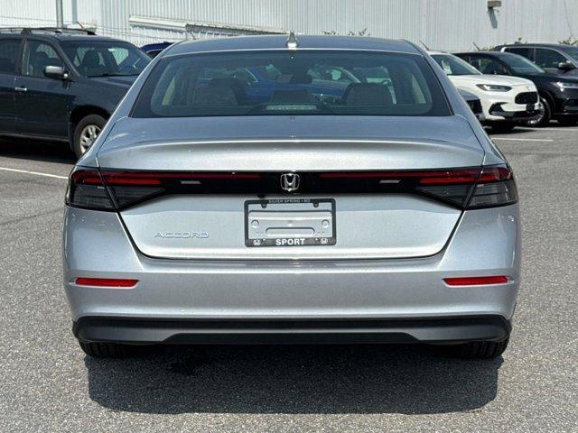 new 2025 Honda Accord car, priced at $29,445