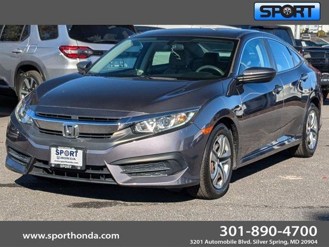 used 2017 Honda Civic car, priced at $15,000