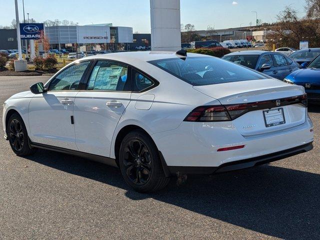 new 2025 Honda Accord car, priced at $32,110