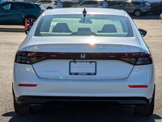 new 2025 Honda Accord car, priced at $32,110