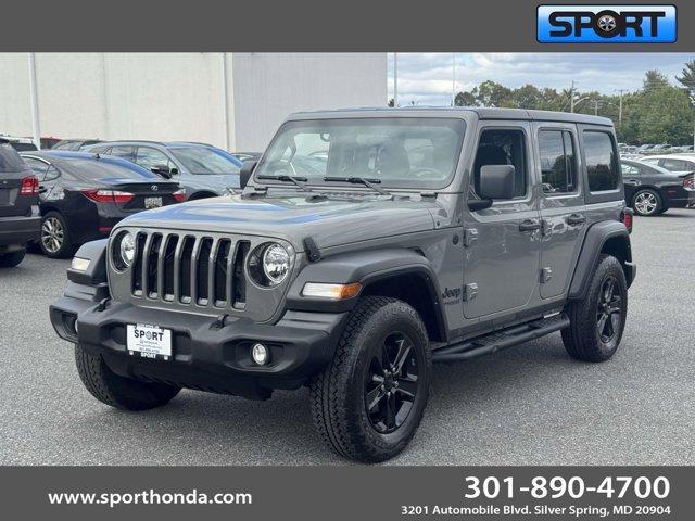 used 2021 Jeep Wrangler Unlimited car, priced at $28,500