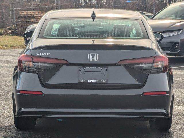 new 2025 Honda Civic car, priced at $25,345