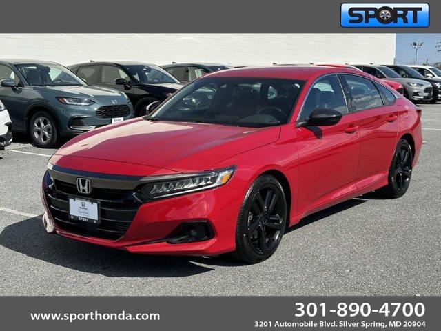 used 2021 Honda Accord car, priced at $25,500