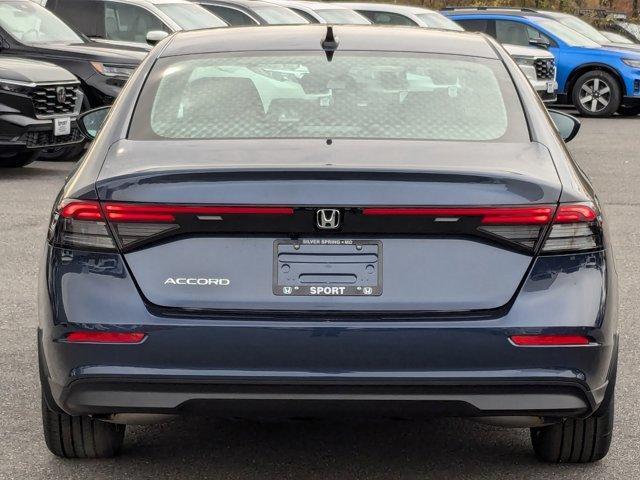 new 2025 Honda Accord car, priced at $31,655