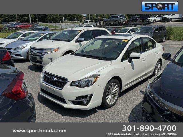 used 2016 Subaru Impreza car
