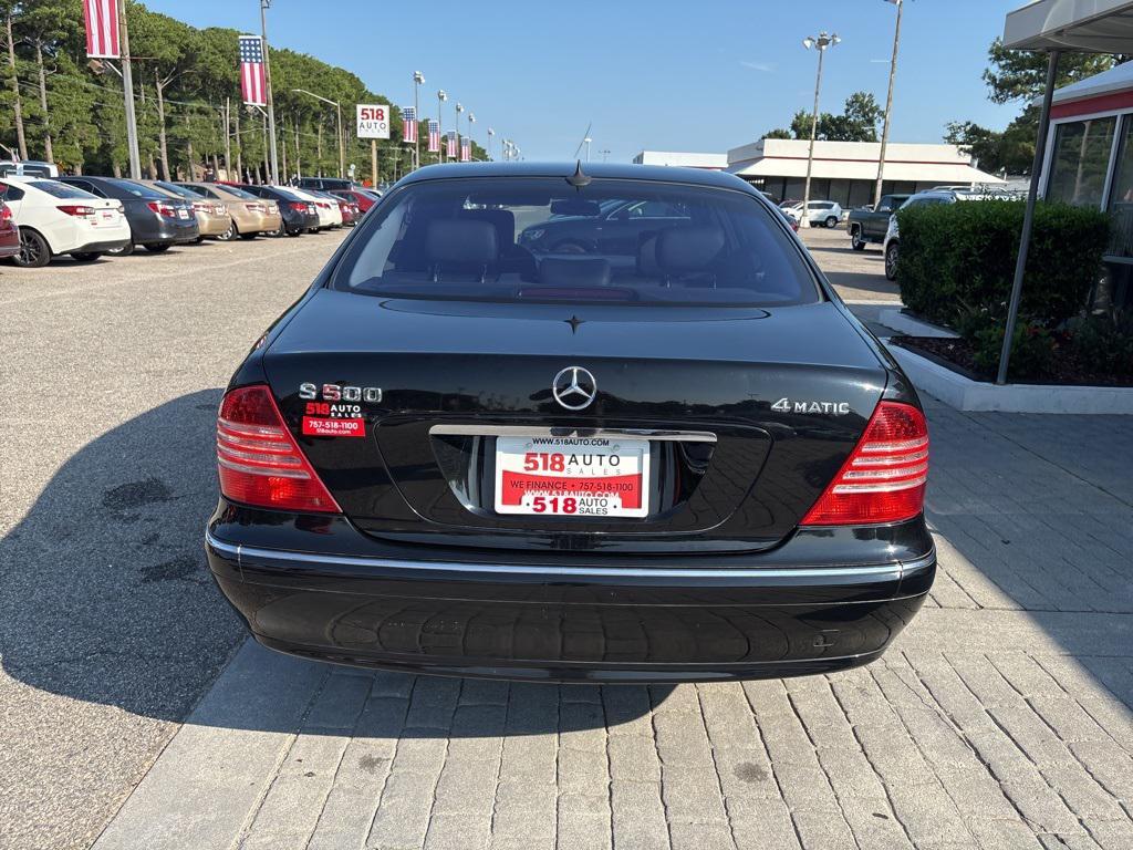 used 2004 Mercedes-Benz S-Class car, priced at $4,999