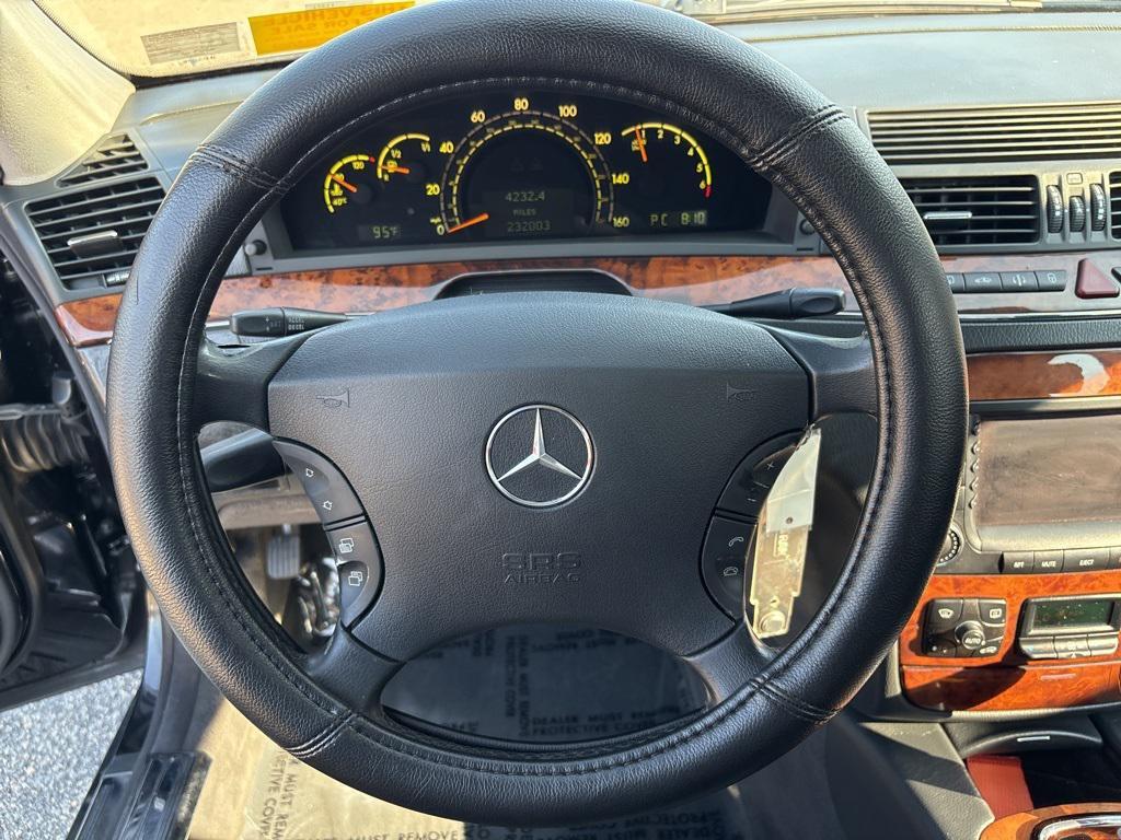 used 2004 Mercedes-Benz S-Class car, priced at $4,999