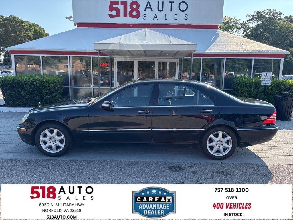 used 2004 Mercedes-Benz S-Class car, priced at $4,999