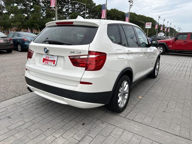 used 2013 BMW X3 car, priced at $8,999