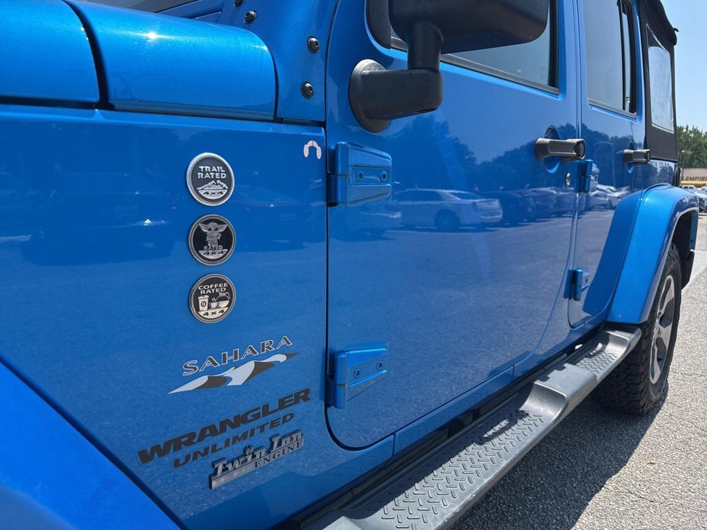 used 2016 Jeep Wrangler Unlimited car, priced at $13,899