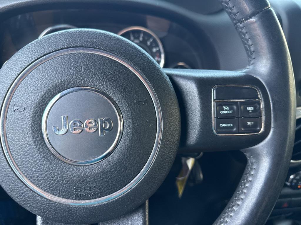 used 2016 Jeep Wrangler Unlimited car, priced at $13,899
