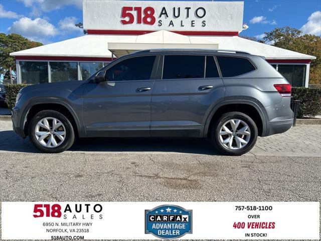 used 2018 Volkswagen Atlas car, priced at $13,999