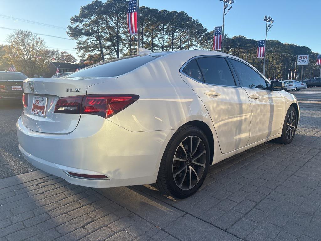 used 2015 Acura TLX car, priced at $14,500