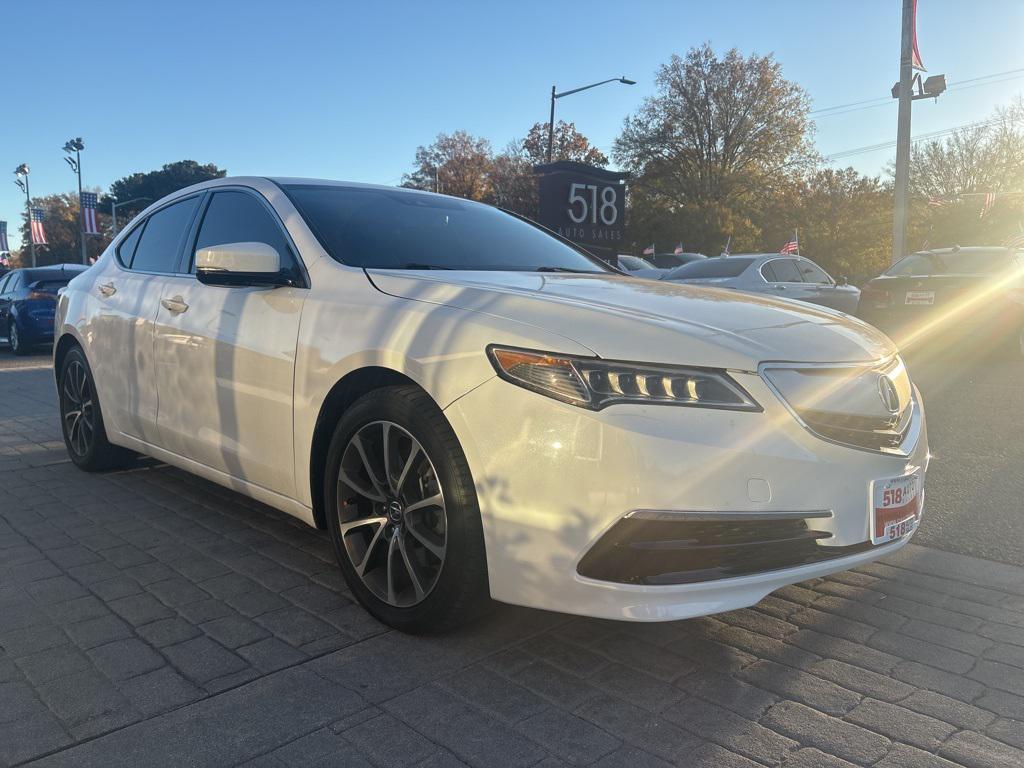 used 2015 Acura TLX car, priced at $14,500