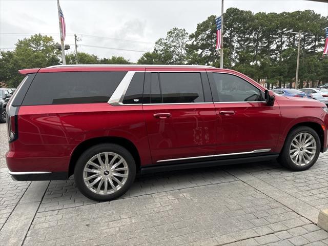 used 2022 Cadillac Escalade ESV car, priced at $79,999