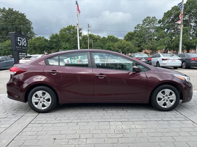 used 2017 Kia Forte car, priced at $6,500