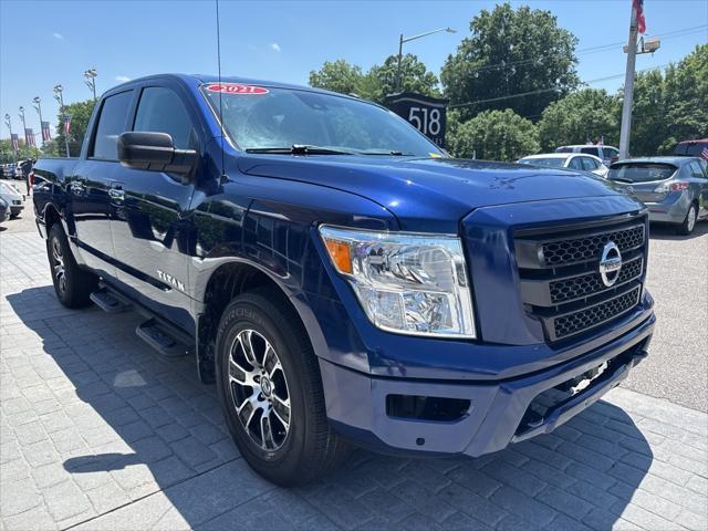 used 2021 Nissan Titan car, priced at $19,999