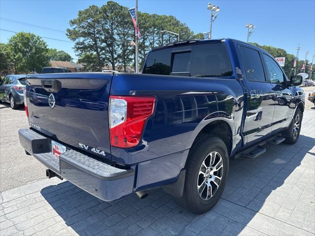 used 2021 Nissan Titan car, priced at $19,999