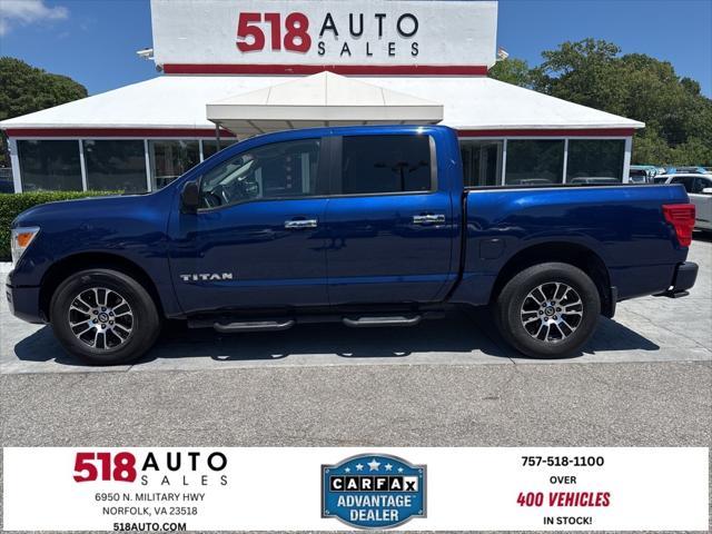 used 2021 Nissan Titan car, priced at $19,999