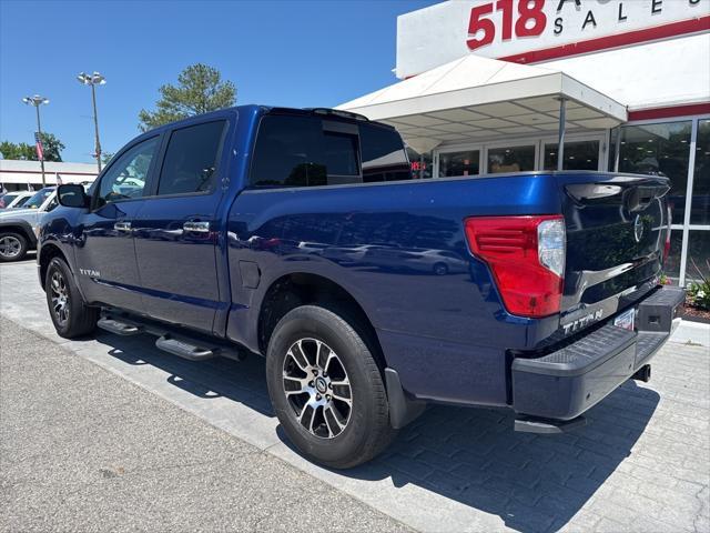 used 2021 Nissan Titan car, priced at $19,999