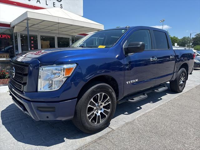 used 2021 Nissan Titan car, priced at $19,999