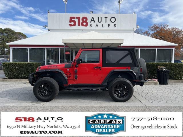 used 2017 Jeep Wrangler car, priced at $16,999