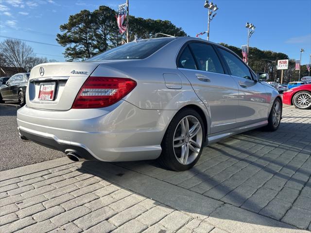 used 2012 Mercedes-Benz C-Class car, priced at $8,999