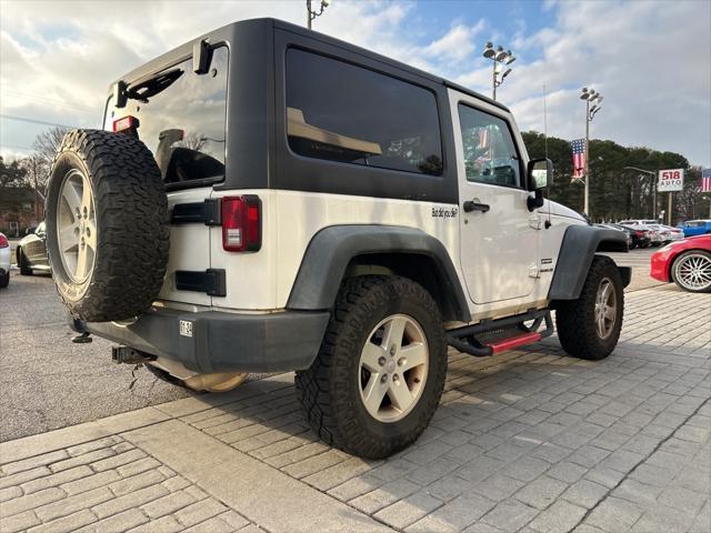 used 2012 Jeep Wrangler car, priced at $13,000