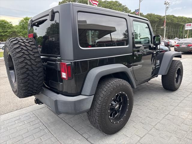 used 2017 Jeep Wrangler car, priced at $17,500